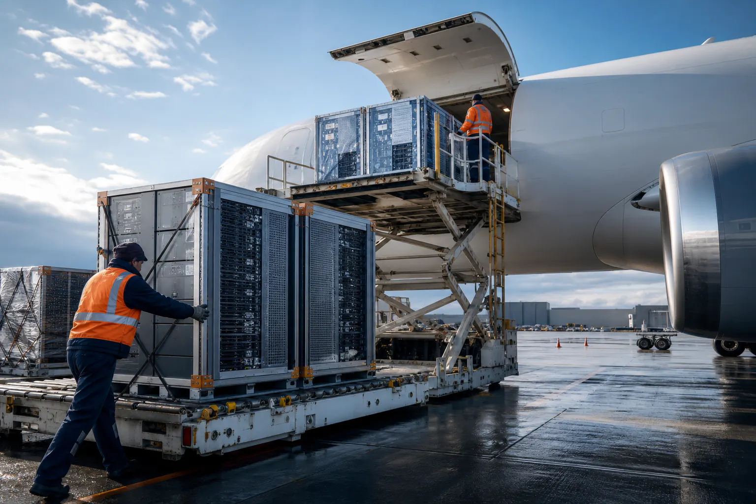 High-Tech Export Boom Drives Counter-Seasonal Growth in Air Cargo